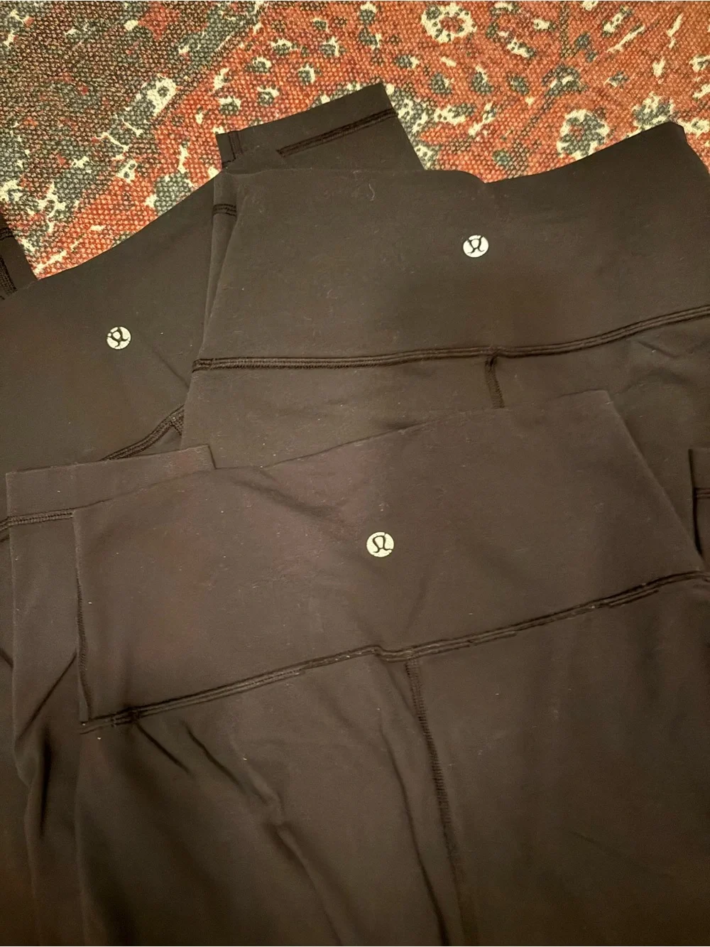 Lululemon Wunder under yoga pants set of three
